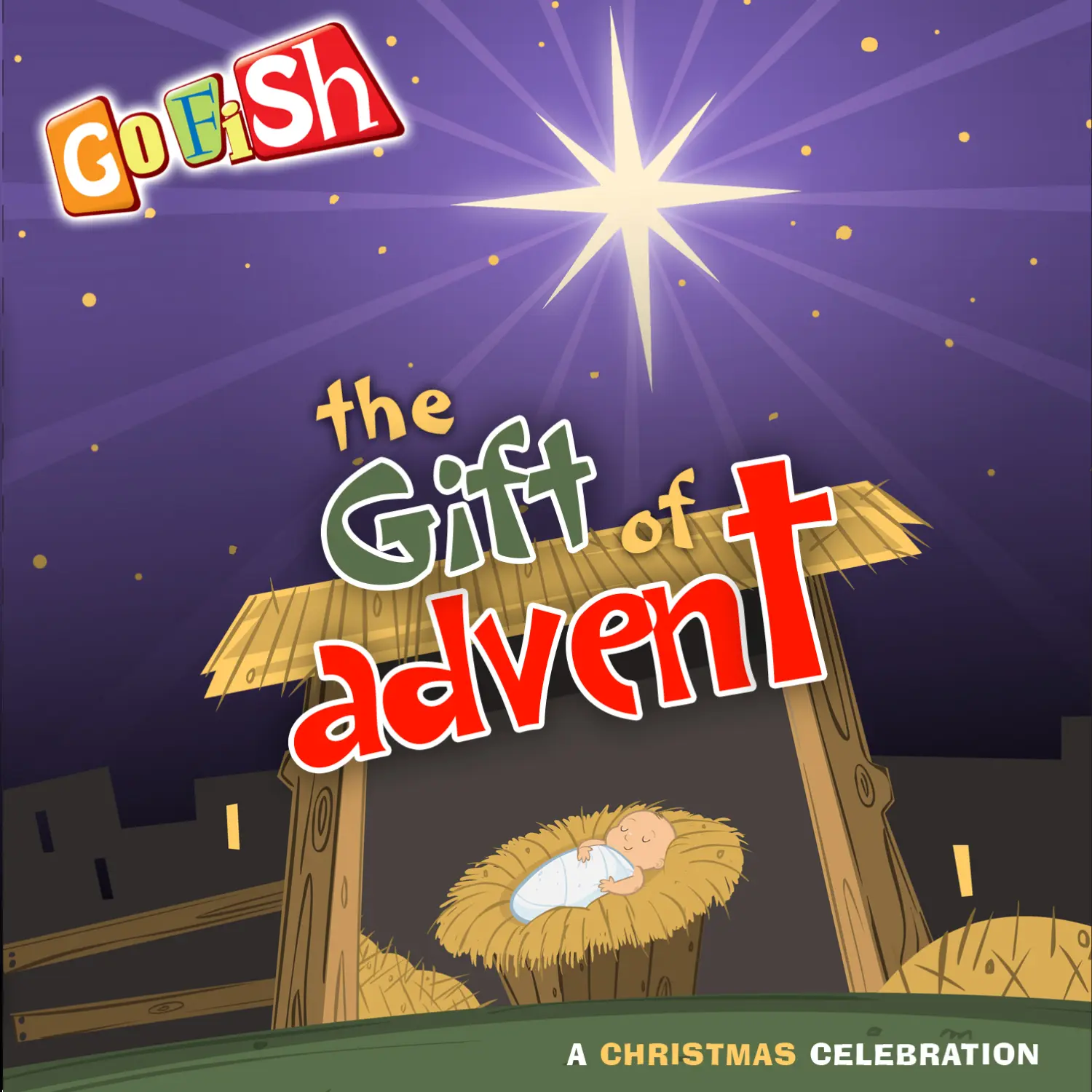 The Gift of Advent, the manger beneath the star